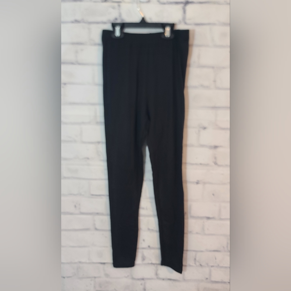 Basic Black Leggings Soft S/M